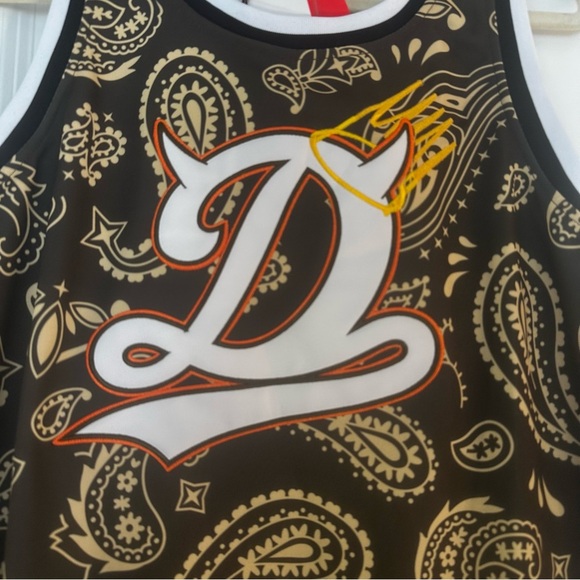 Classics x Dreamville Born Sinner Paisley Basketball Jersey XL NWT - Picture 4 of 10